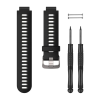 Ремінець Garmin Forerunner 735XT, Black/Gray Band