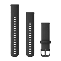 Ремінець Garmin vivoactive 4, 22mm Band, Black/Slate Band