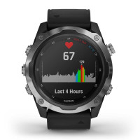 Часы для дайвинга Garmin Descent Mk2 Stainless Steel with Black Band