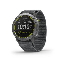 Годинник Garmin Enduro Steel with Gray UltraFit Nylon Strap