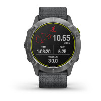 Годинник Garmin Enduro Steel with Gray UltraFit Nylon Strap