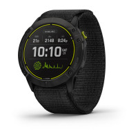Годинник Garmin Enduro Garmin Carbon Gray DLC Titanium with Black UltraFit Nylon Strap