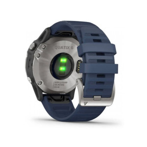 Garmin Quatix 6 Gray with Captain Blue Band