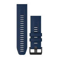 Ремешок Garmin quatix 7X, 26mm QuickFit Captain Blue Silicone Band