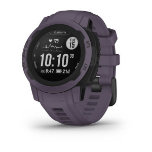 Смарт-годинник Garmin Instinct 2S з фіолетовим силіконовим ремінцем