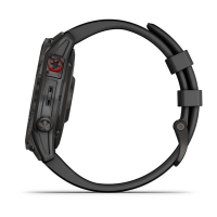 Garmin Epix 2 Sapphire - Black/Carbon Gray DLC Titanium with silicone band