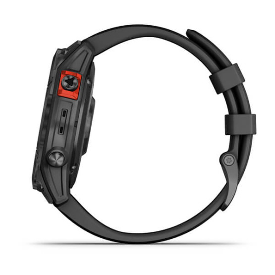 Garmin Fenix 7 Solar Slate Gray with Black Band