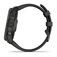 Garmin Fenix 7X Sapphire Solar Carbon Gray DLC Titanium with Black Band