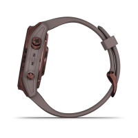 Garmin Fenix 7S Sapphire Solar Dark Bronze Titanium with Shale Gray Band