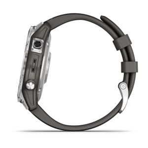 Garmin Fenix 7 Silver with Graphite Band
