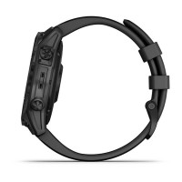Garmin Fenix 7 Sapphire Solar Black DLC Titanium with Black Band