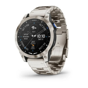 Спортивний годинник Garmin D2 Mach 1 Aviator з вентильованим титановим ремінцем