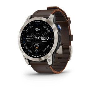 Спортивний годинник Garmin D2 Mach 1 Aviator Smartwatch with Oxford Brown Leather Band