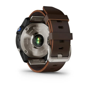Спортивний годинник Garmin D2 Mach 1 Aviator Smartwatch with Oxford Brown Leather Band