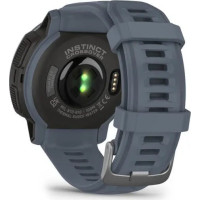 Смарт-годинник Garmin Instinct Crossover з синім силіконовим ремінцем