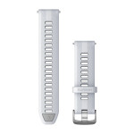 Ремінець для Garmin Forerunner 965 Whitestone/Powder Gray with Silver Hardware 22mm
