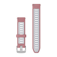 Ремешок для Forerunner 265s Pink/Whitestone with Silver Hardware 18mm