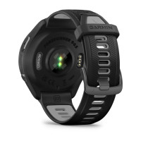 Garmin Garmin Forerunner 965 Carbon Gray DLC Titanium Bezel with Black Case and Black/Powder Gray Silicone Band
