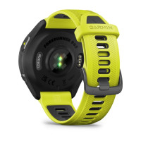 Garmin Garmin Forerunner 965 Carbon Gray DLC Titanium Bezel with Black Case and Amp Yellow/Black Silicone Band