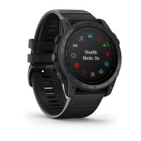 Смарт-годинник Garmin Tactix 7 чорний з силіконовим ремінцем