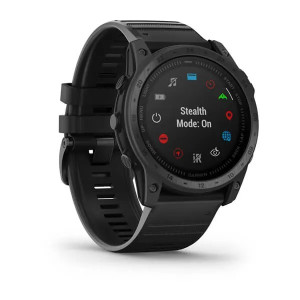 Смарт-годинник Garmin Tactix 7 чорний з силіконовим ремінцем