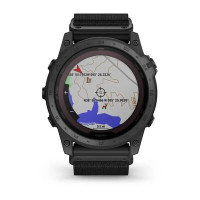 Смарт-годинник Garmin Tactix 7 Pro Ballistics Edition корпус чорний з нейлоновим чорним ремінцем