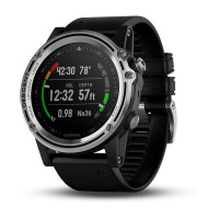 Часы для дайвинга Garmin Descent Mk1 Silver with Black band