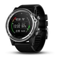 Часы для дайвинга Garmin Descent Mk1 Silver with Black band