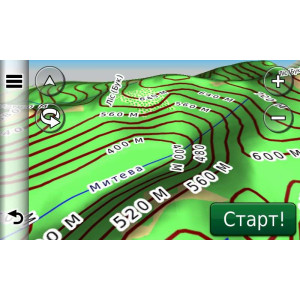 Топографічна карта України для Garmin
