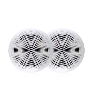 Морські колонки Fusion EL-F651W 6.5" 80 Вт з LED-підсвіткою  класичні білі