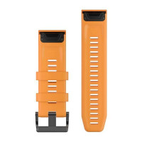 Ремінець для  Fenix 5X Plus 26mm QuickFit Spark Orange Silicone