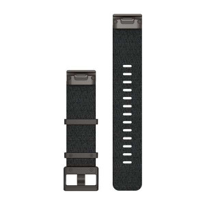Ремінець для Garmin MARQ Jacquard-weave Nylon Strap – Heathered Black