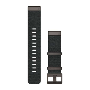 Ремінець для Garmin MARQ Jacquard-weave Nylon Strap – Heathered Black