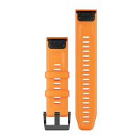 Ремінець для  Fenix 5 Plus 22mm QuickFit Spark Orange Silicone