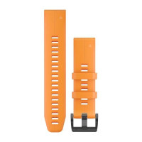 Ремінець для  Fenix 5 Plus 22mm QuickFit Spark Orange Silicone