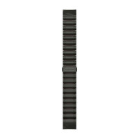Ремінець для Garmin MARQ Hybrid Titanium/Silicone Bracelet – Carbon Gray DLC