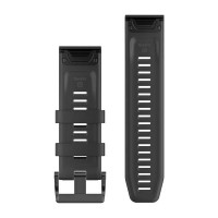 Ремінець для  Fenix 5X Plus 26mm QuickFit Black Silicone Band