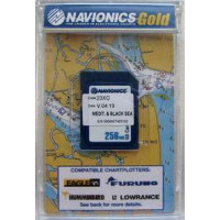 Карта NAVIONICS ДНІПРО + Середземне і Чорне море для Lowrance  Simrad  Eagle  Humminbird  Raymarine