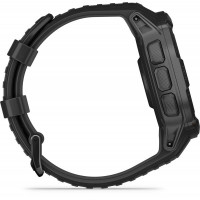 Смарт-годинник Garmin Instinct 2X Solar з силіконовим ремінцем кольору мох