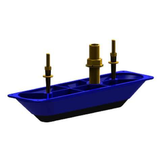 Датчик для Lowrance STRUCTURESCAN STAINL THRU HULL