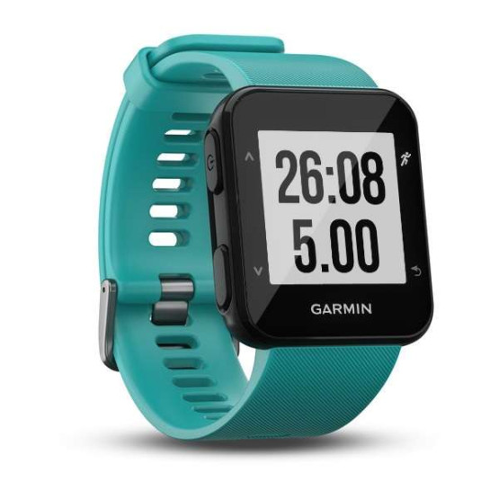 Годинник Garmin Forerunner 30 EU Turquoise Годинник Garmin Forerunner 30 EU Turquoise