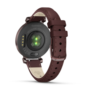 Смарт-годинник Garmin Lily 2 Classic темно-бронзовий із шкіряним ремінцем кольору шовковиці