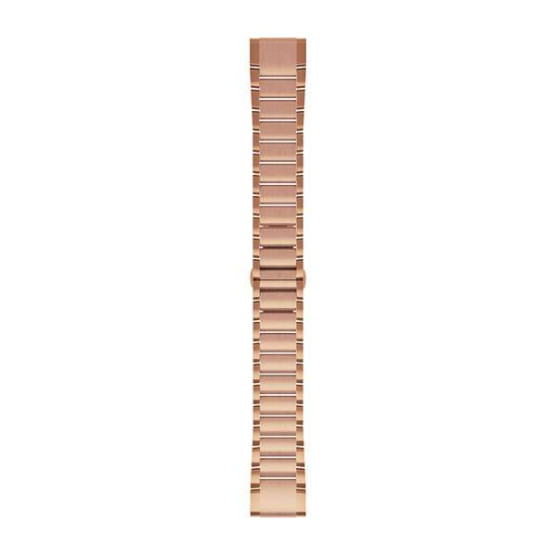 Ремінець для  Fenix 5S Plus 20mm QuickFit Rose Gold-tone Stainless Bands золото