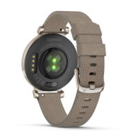 Garmin Lily 2 Classic Cream Gold with Coffee Nylon Band