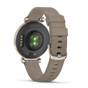 Garmin Lily 2 Classic Cream Gold with Coffee Nylon Band