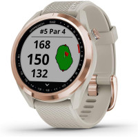 Смарт-годинник для гольфу Approach S42 Golf Rose Gold w/ Light Sand