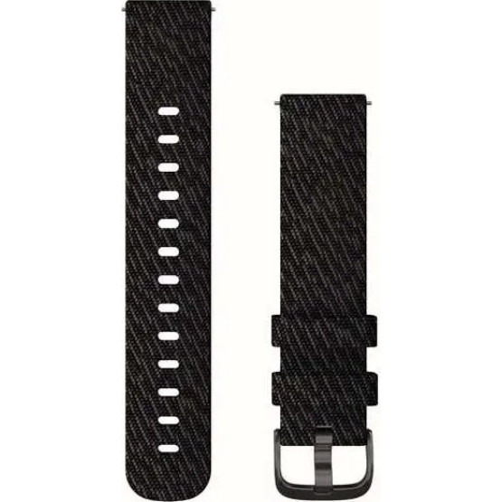 Ремінець Garmin Quick Release vivomove Style 20mm Fabric Gunmetal-Dark Gray