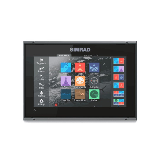 Картплотер-ехолот Simrad GO9 XSE, 9