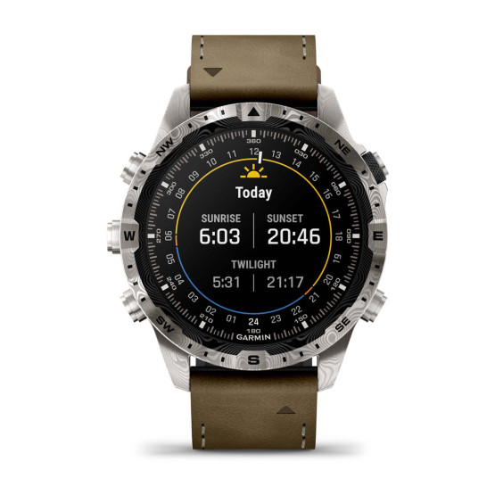 Годинник Garmin MARQ Adventurer (Gen 2) Damascus Steel Edition