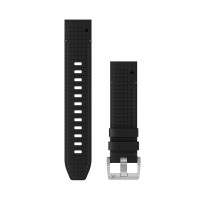 Ремешок Garmin MARQ Gen 2 QuickFit 22 мм гибридный кожа/FKM, черный-зеленый